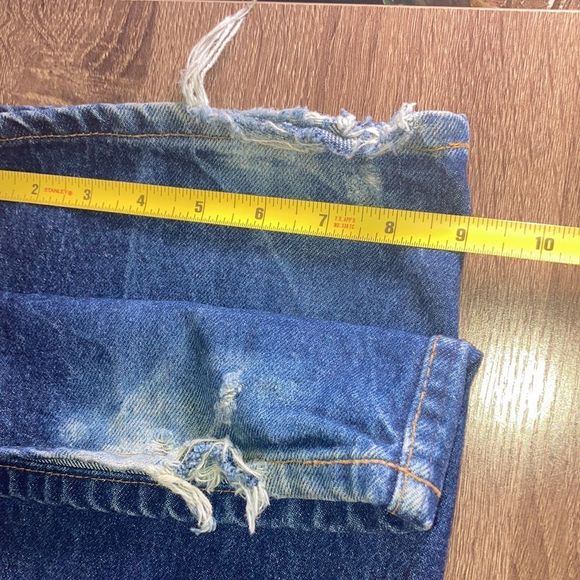 Mens Vintage 2000 517 Dark Wash Levi Orange Tab Jeans size 38x32 - Picture 13 of 14